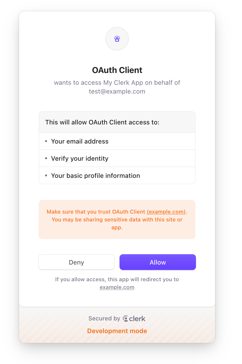 OAuth Consent Screen