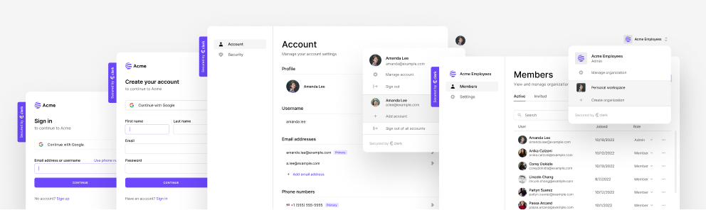 Account Portal