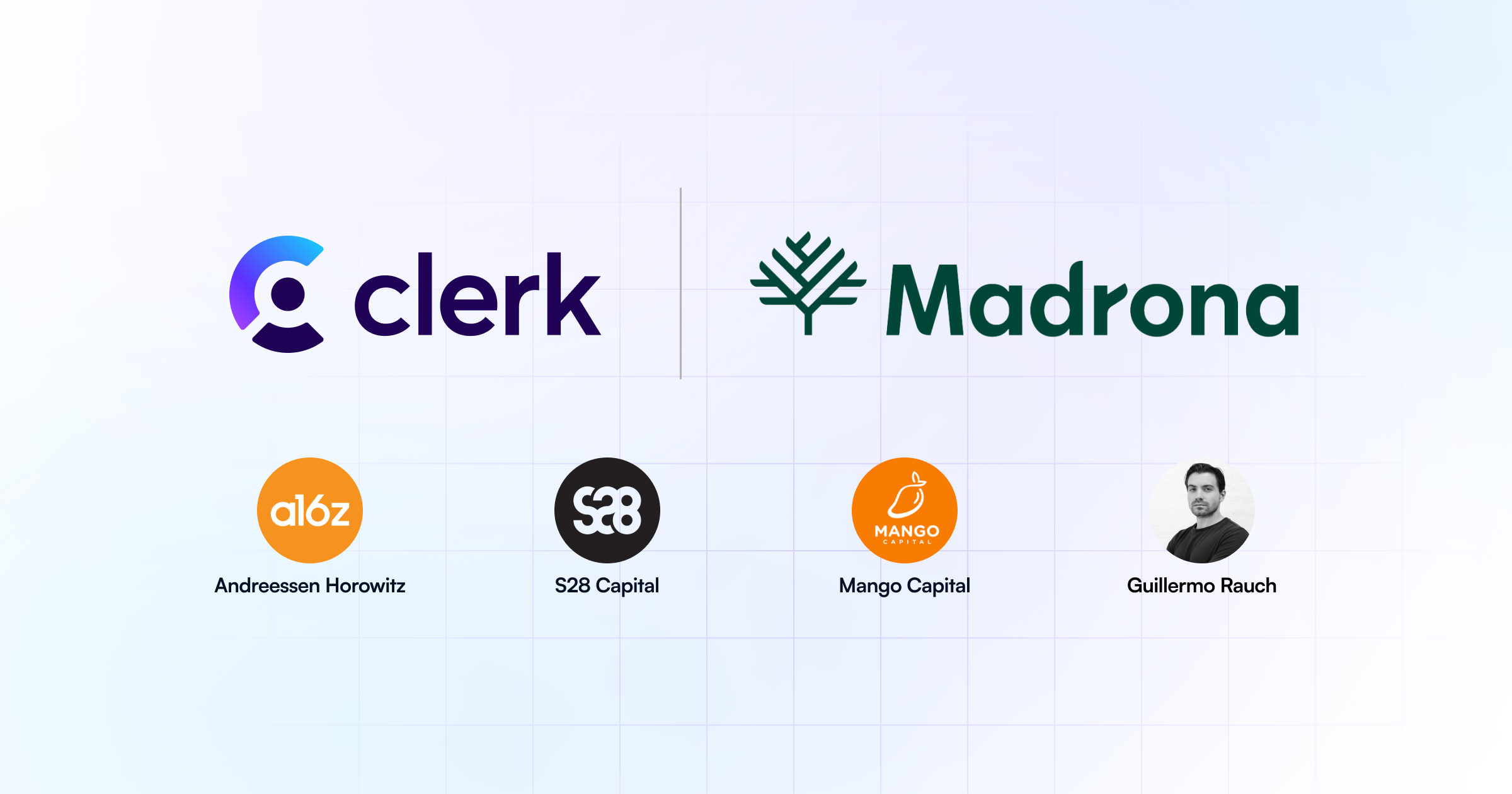 Clerk raises $15m Series A led by Madrona