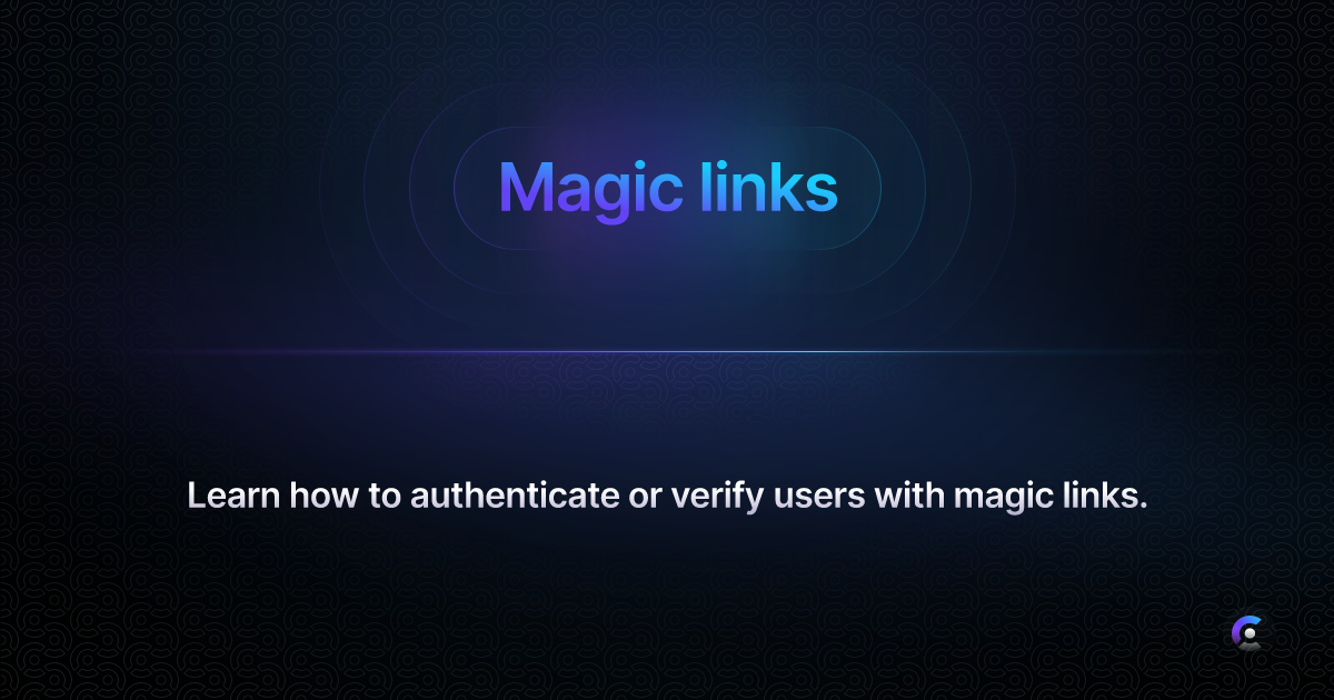 Authentication With Magic Links